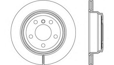 OPEN PARTS bdr262620 -  Тормозной диск